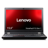 Lenovo ThinkPad P15 Gen.1 mit IR-Webcam mit FP mit Akku englisch UK